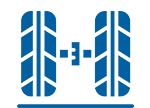 Icon zwei Autoreifen